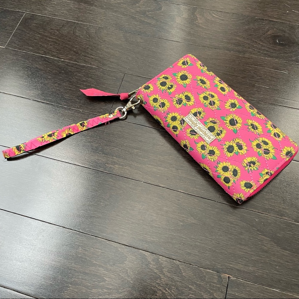 Simply Southern Sunflower Phone Wallet